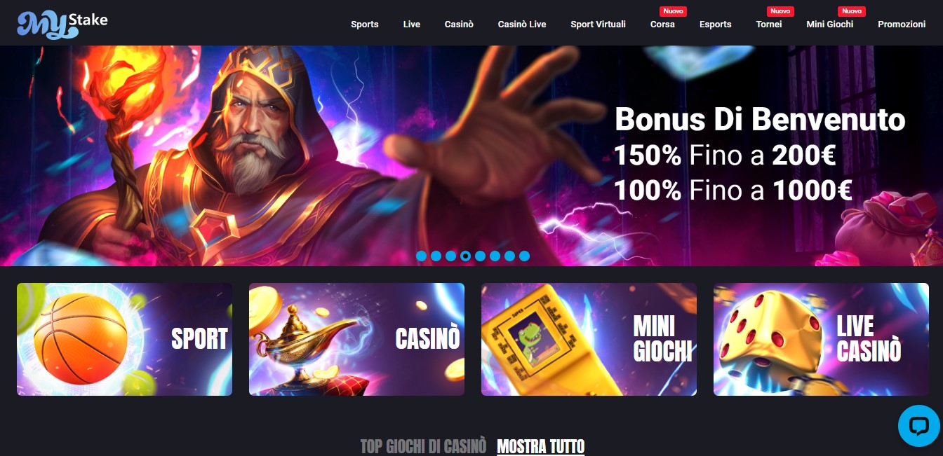mystake casino italia